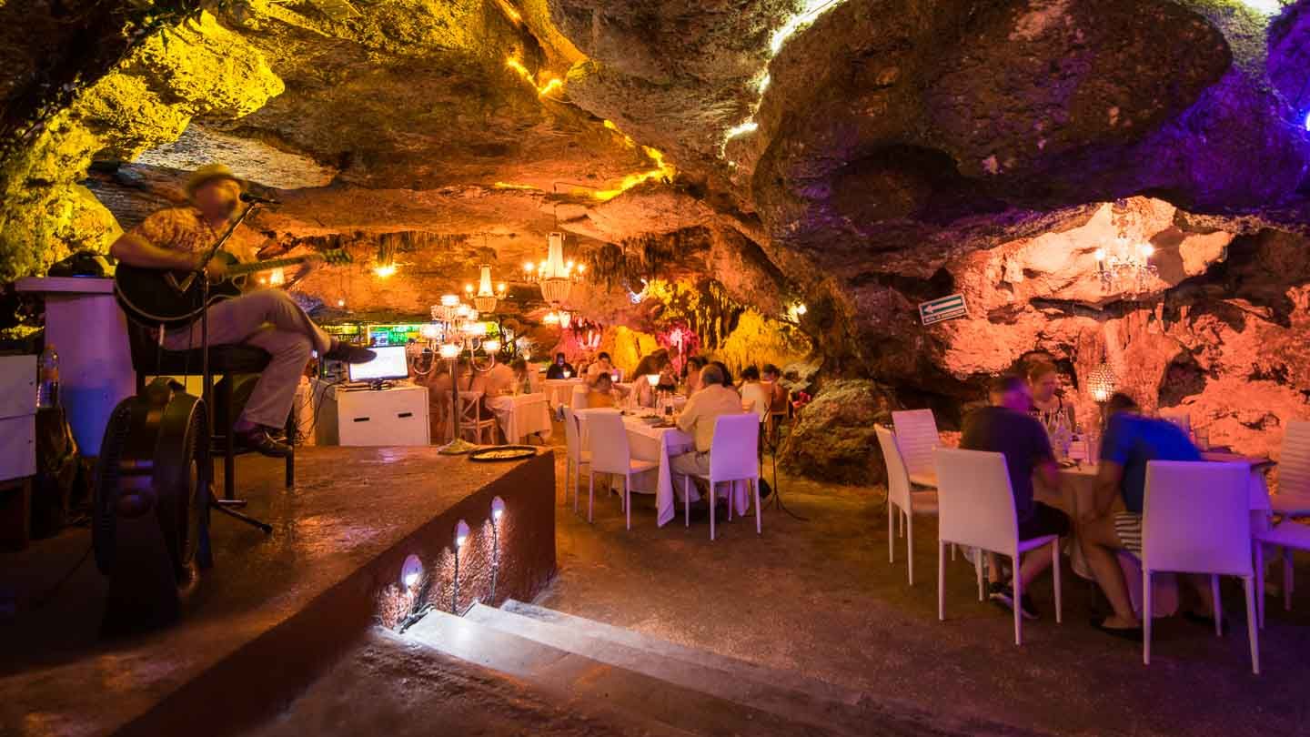 The Resort Offers An Amazing Cave Dining Experience