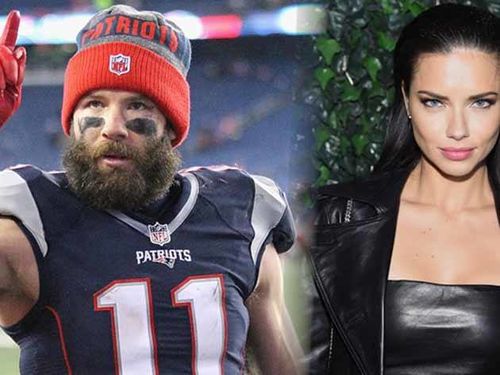 Julian Edelman And Adriana Lima