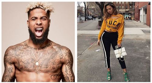 Odell Beckham Jr And Polyxeni Ferfeli