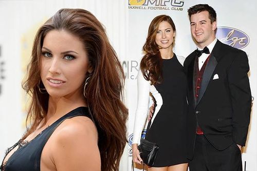 AJ And Katherine Webb McCarron