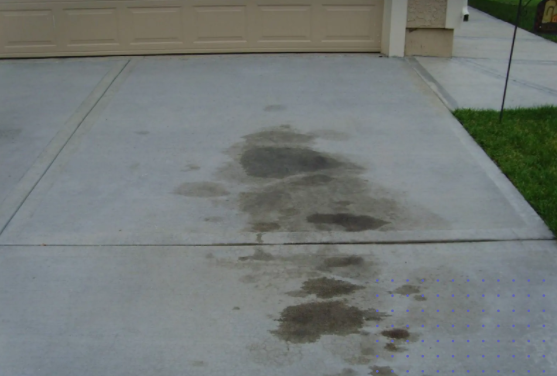 Remove Oil Stains from Driveway