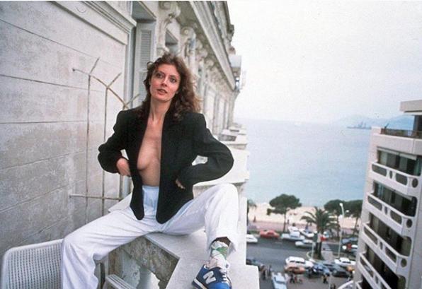 Susan Sarandon At The 1987 Cannes Film Festival