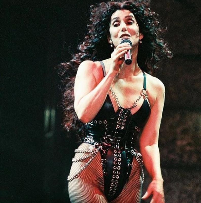 Cher Performing In 1992.