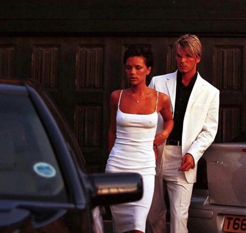 David And Victoria Beckham, 1997