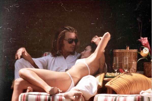 Johnny Depp And Penelope Cruz On The Set Of Blow