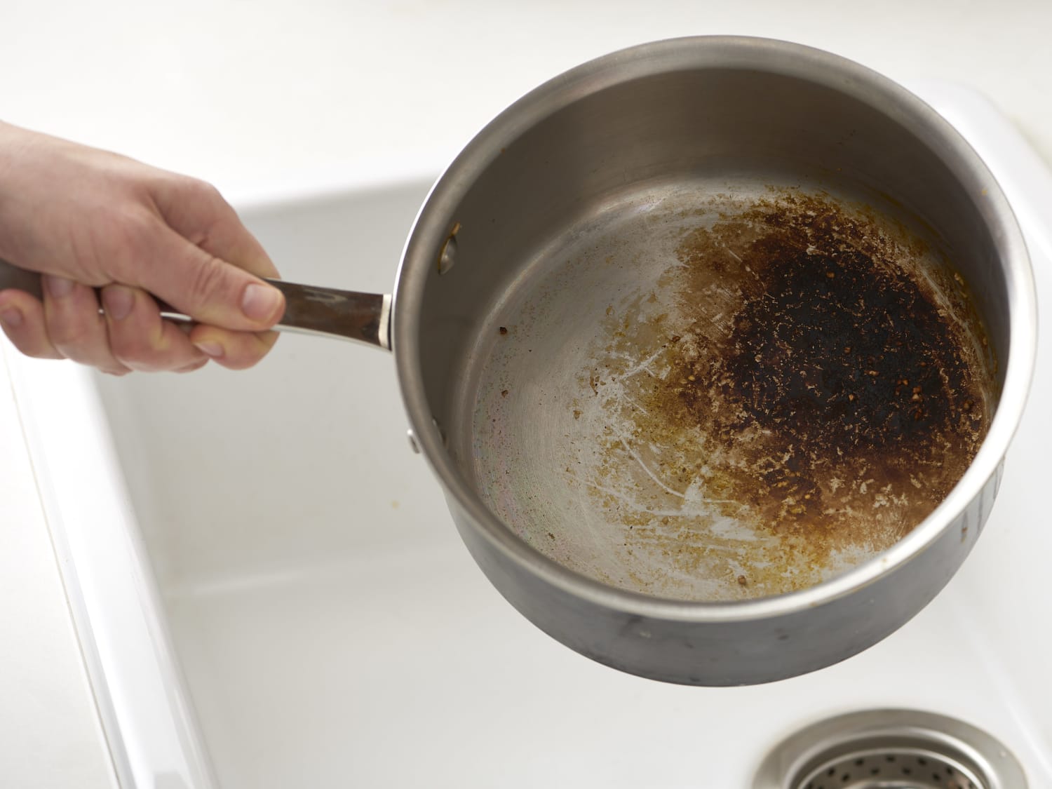 Cleaning A Scorched Pot