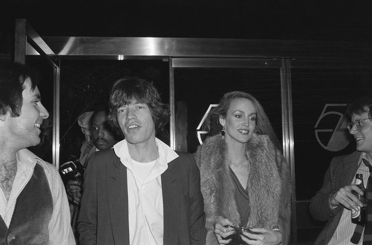 Mick Jagger And Jerry Hall