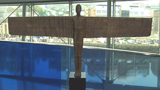 A Marquette Of The Angel Of The North