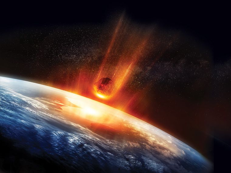 An Asteroid Close Call