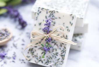 DIY Fancy Lavender Soap
