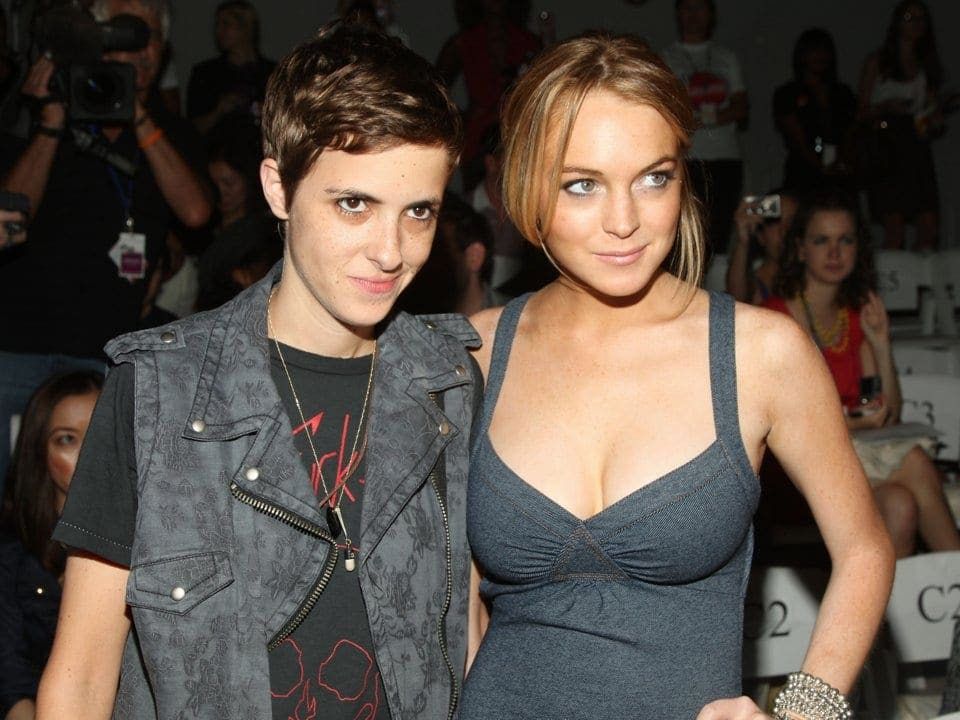 Lindsay Lohan And Samantha Ronson