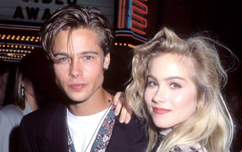 Christina Applegate And Brad Pitt