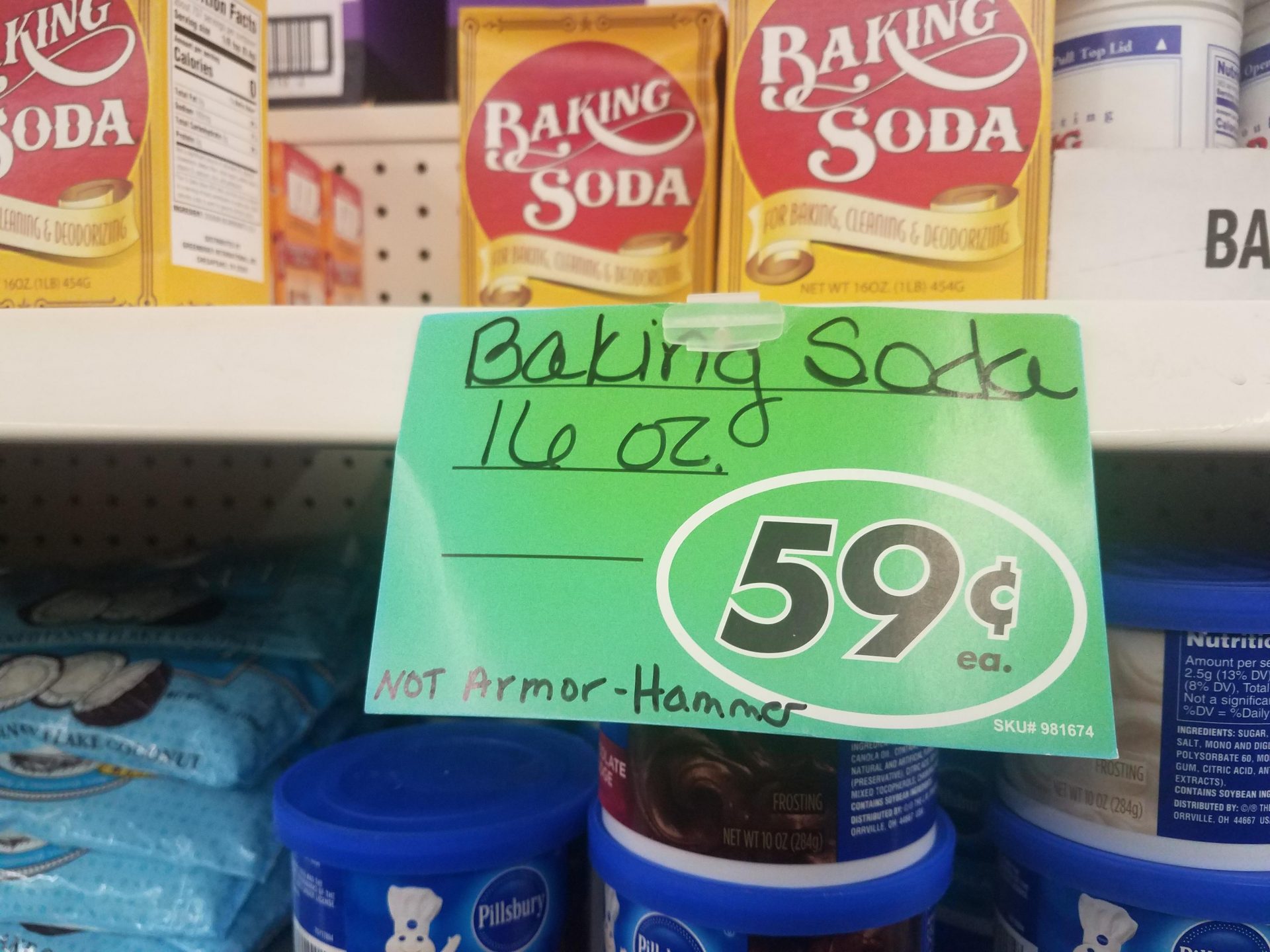 Baking Soda Don't Buy