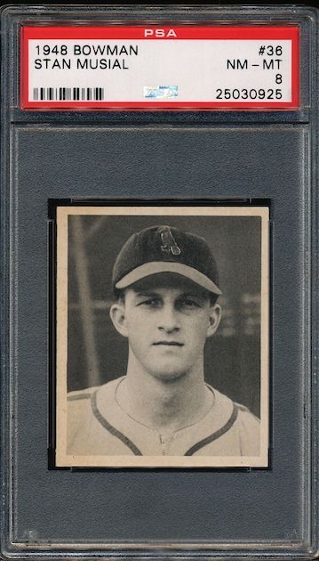 Stan Musial The 1948 Bowman