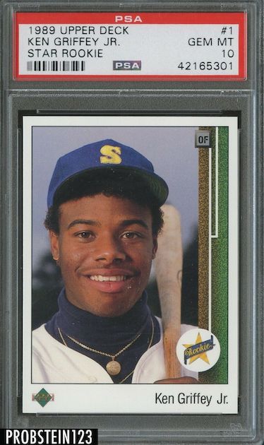 Ken Griffey Jr. The 1989 Upper Deck Rookie Card