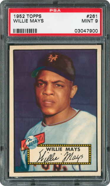 Willie Mays The 1952 Topps