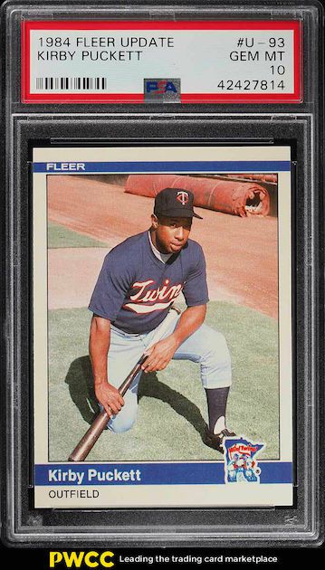 Kirby Puckett The 1984 Fleer Update