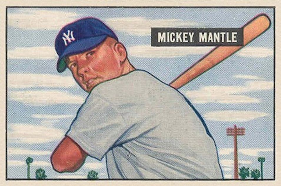 Mickey Mantle The 1951 Bowman