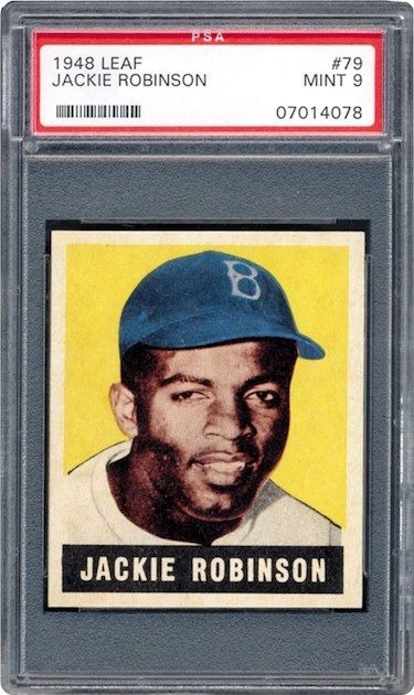 Jackie Robinson The 1948 Leaf