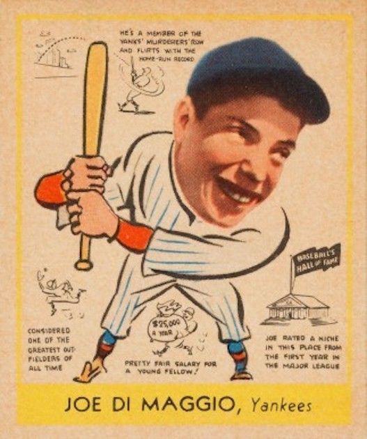 Joe DiMaggio The Goudie 1948