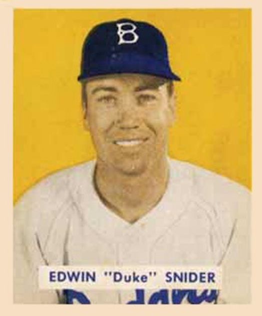 Duke Snider The 1948 Bowman