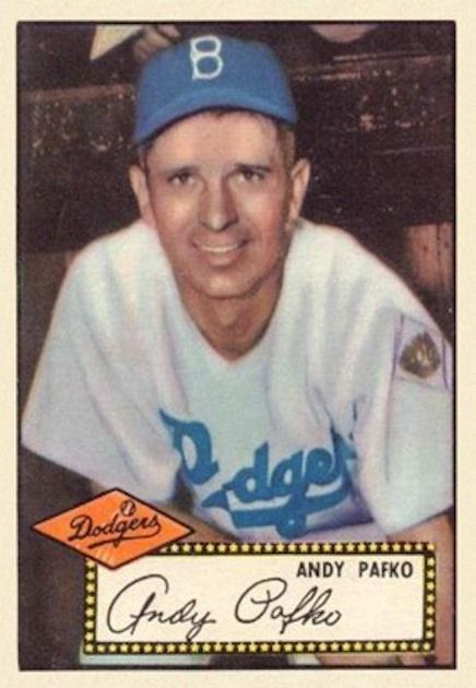 Andy Pafko The 1952 Topps