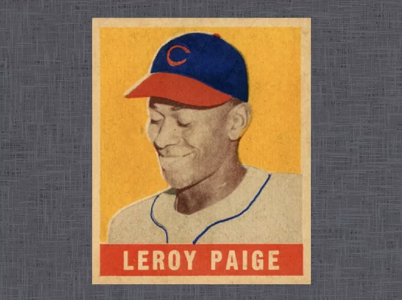 Satchel Paige The 1948 Leaf