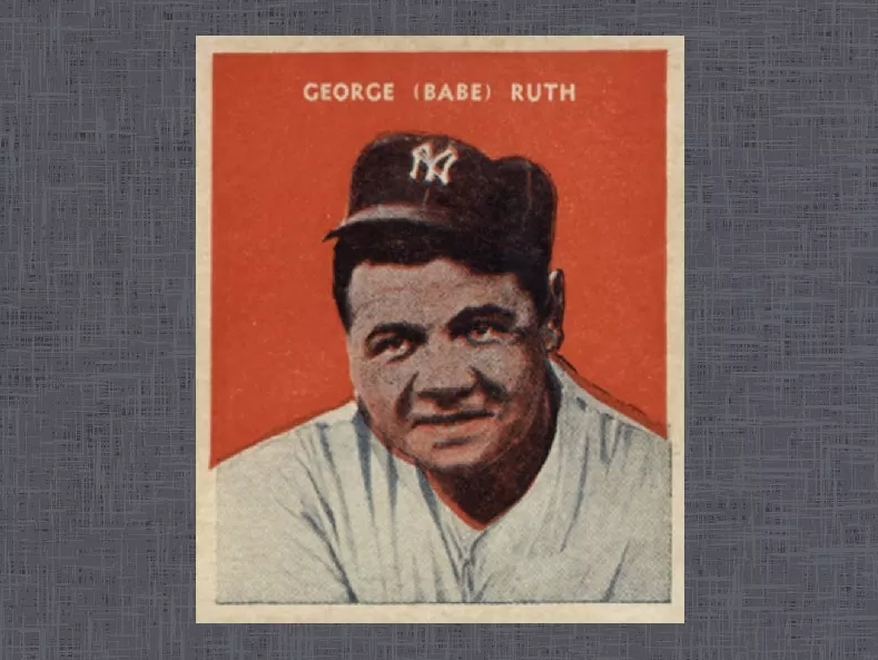 Babe Ruth 1932 U.S. Caramel