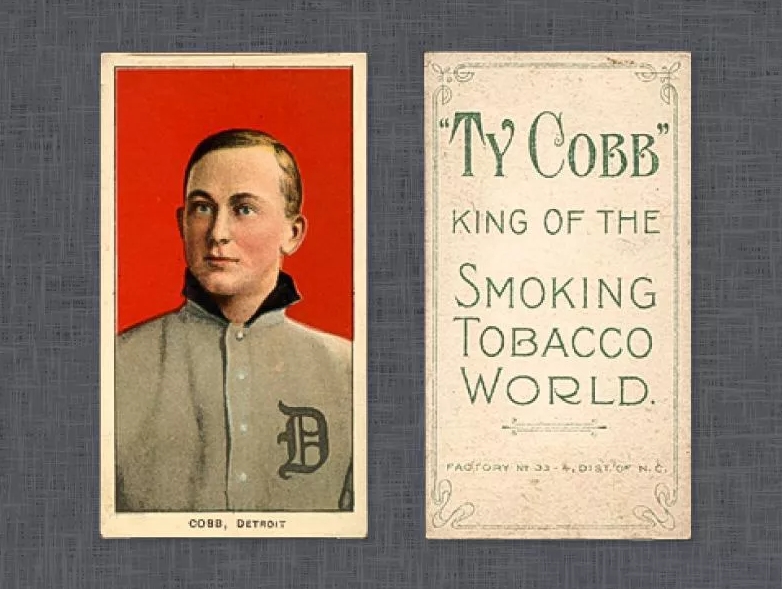 Ty Cobb Back 1909 T206