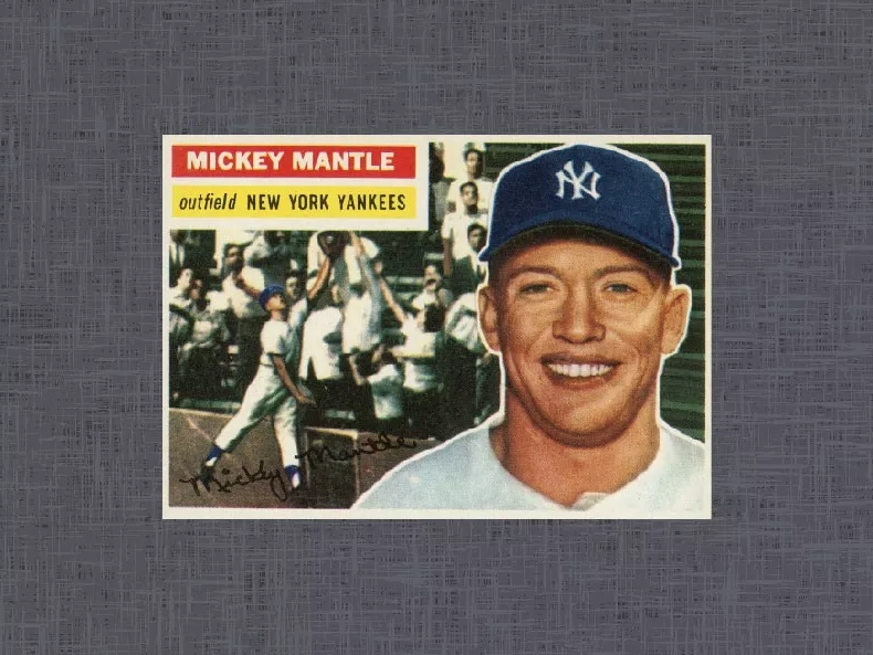 Mickey Mantle 1956 Topps