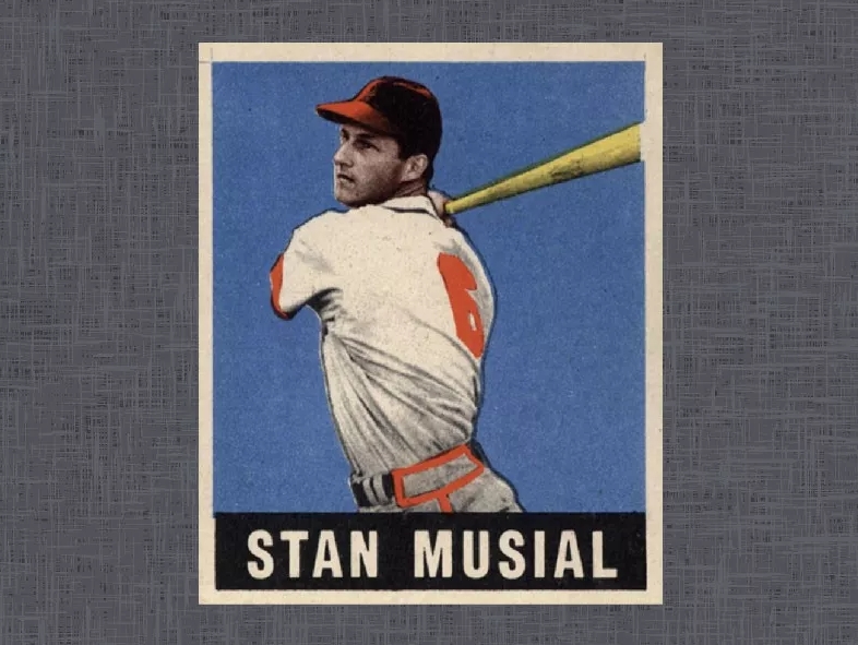 Stan Musial 1948 Leaf