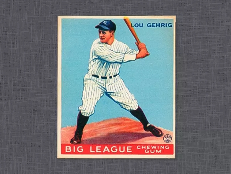 Goudey Lou Gehrig 1933