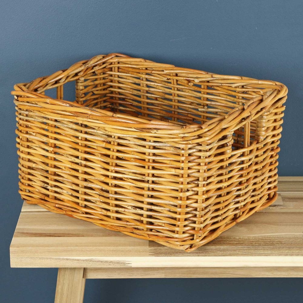 Any Wicker Basket Or Similar Will Work