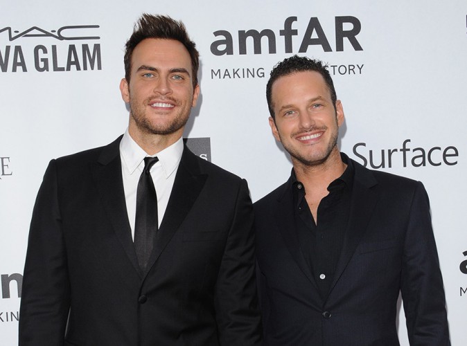 Jason Landau and Cheyenne Jackson