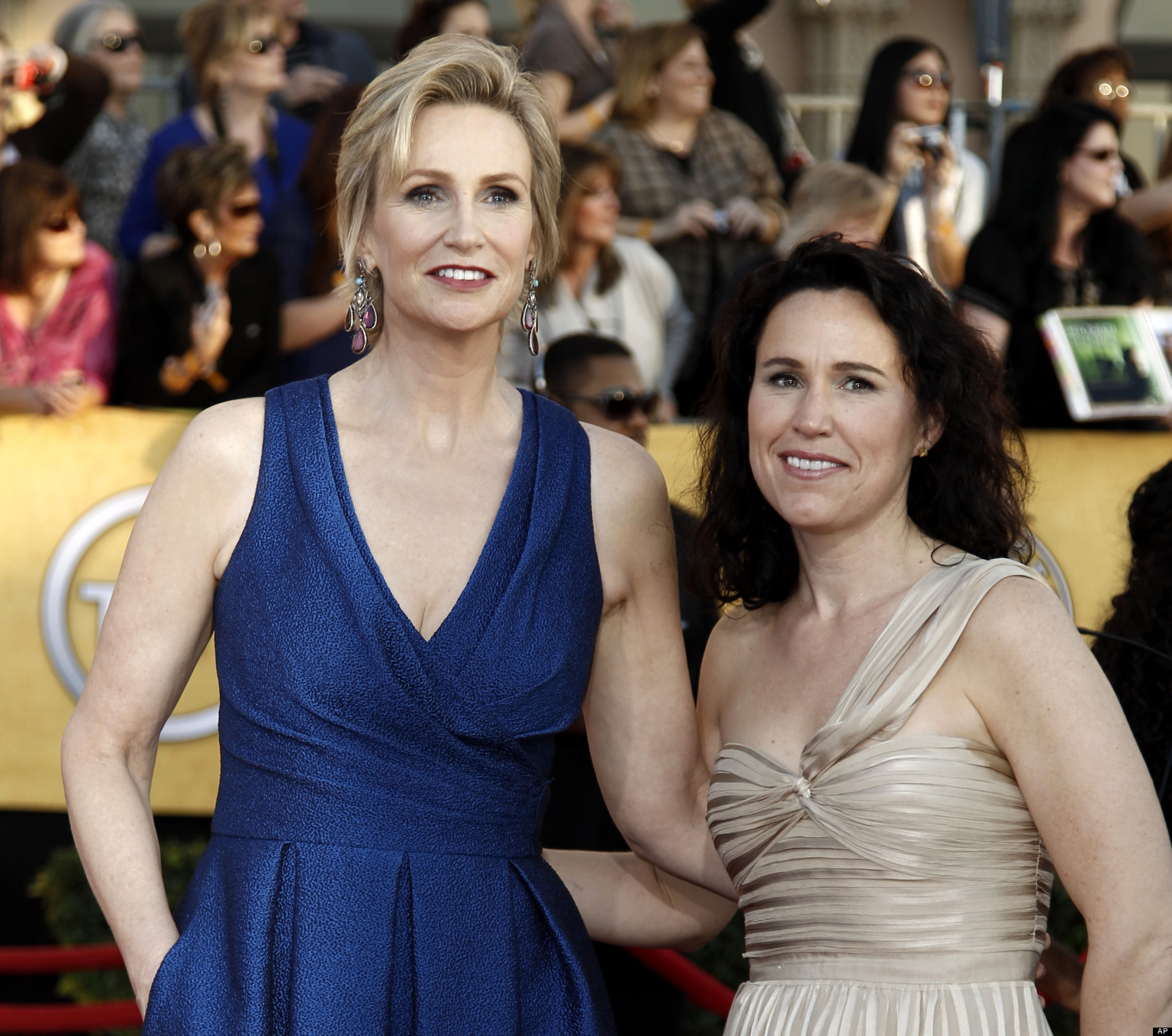 Lara Embry and Jane Lynch