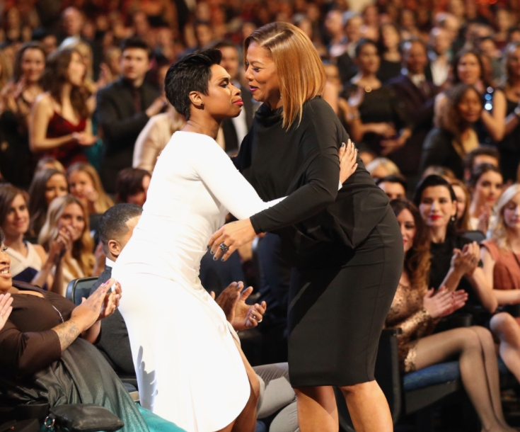 Jeanette Jenkins and Queen Latifah