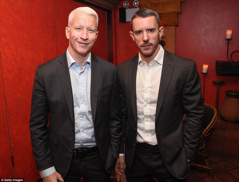 Benjamin Maisani and Anderson Cooper