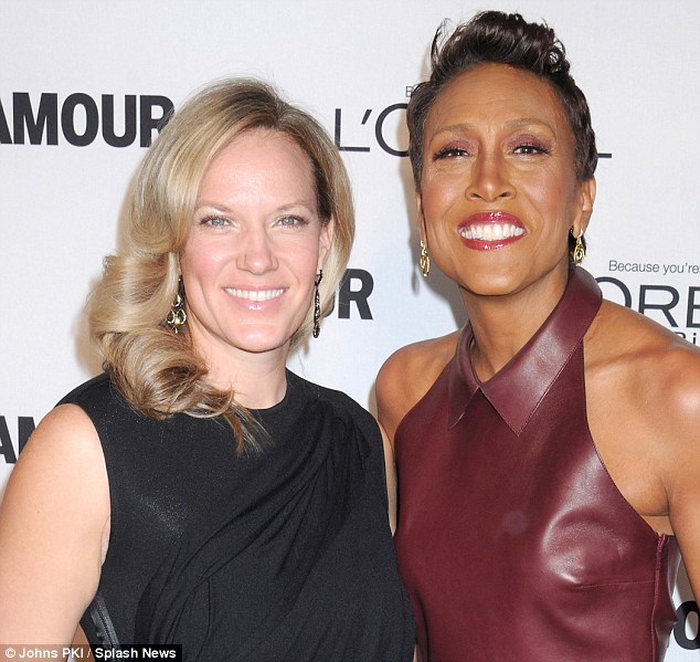 Amber Laign and Robin Roberts