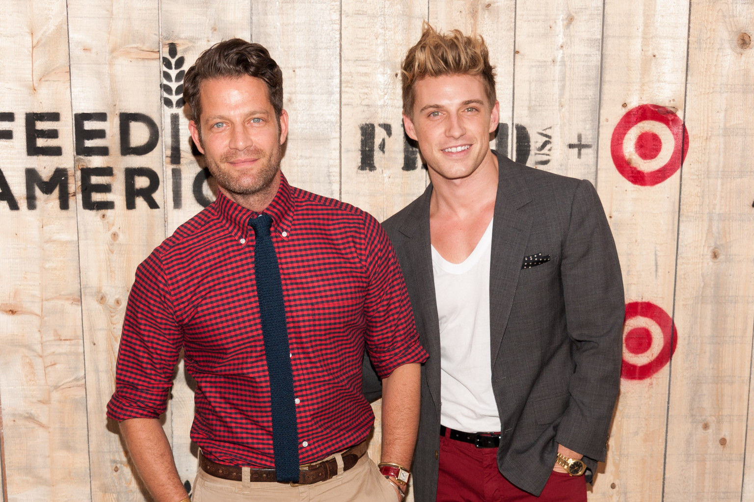 Jeremiah Brent and Nate Berkus