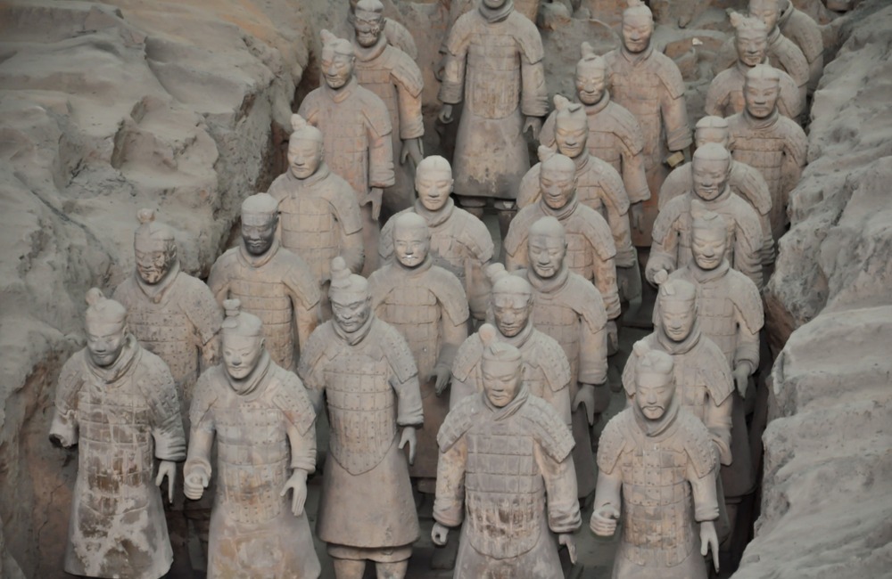 15. Terracotta Warriors in a Pit