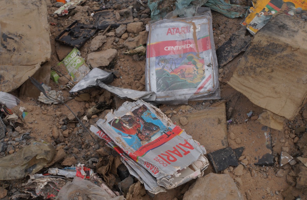 29. Atari ET Video Games in a New Mexico Landfill