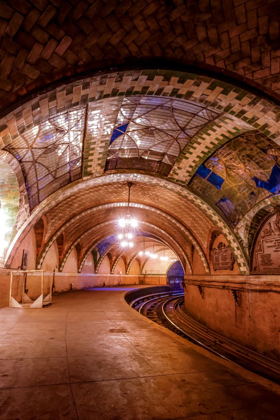 City Hall Subway Stop, New York, USA