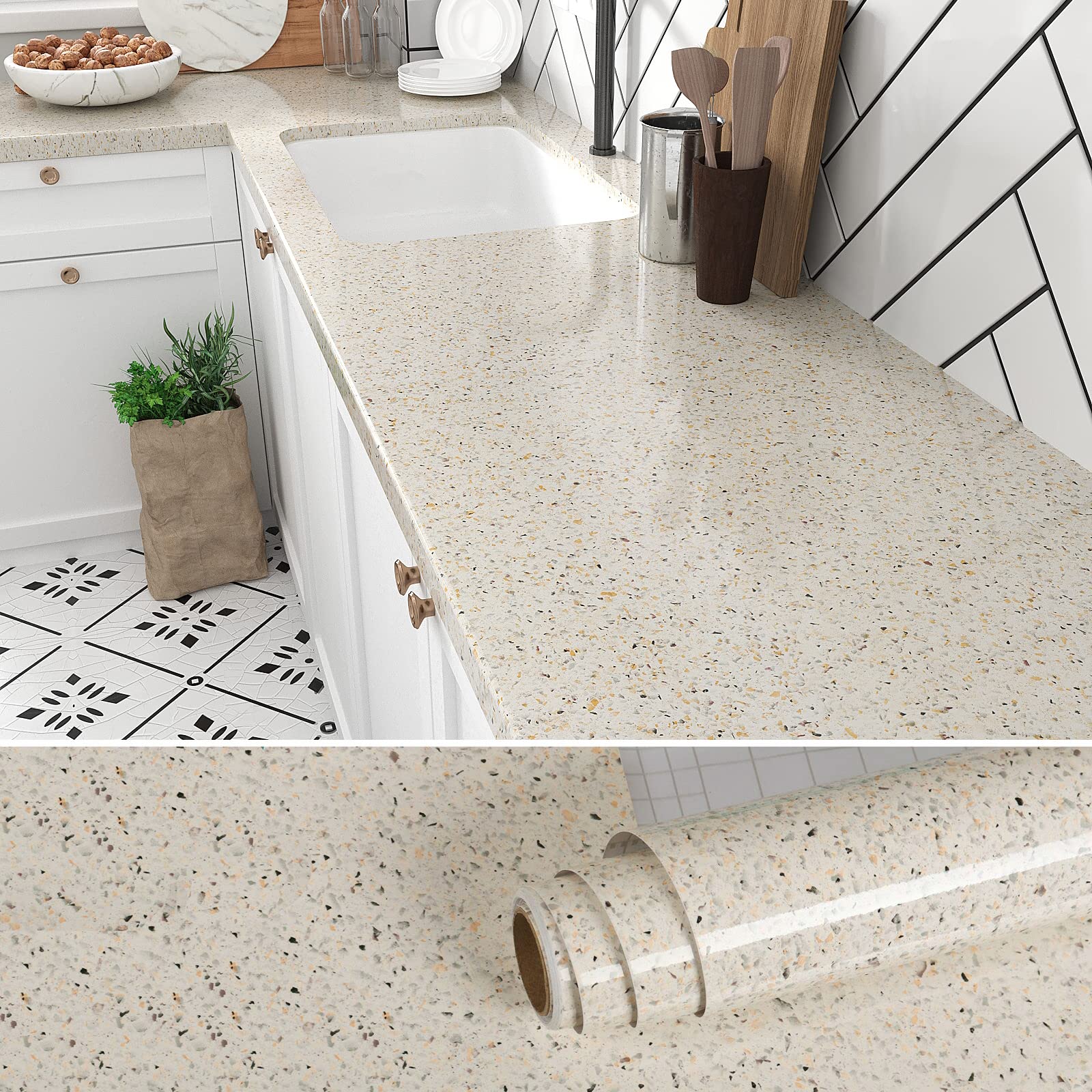 Beautify Your Countertops With Contact Paper