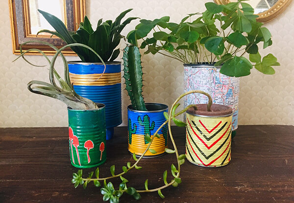 Tin Can Planters