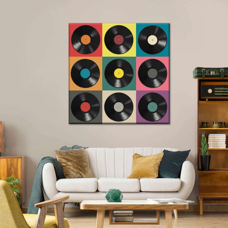 Vinyl Record Wall Art