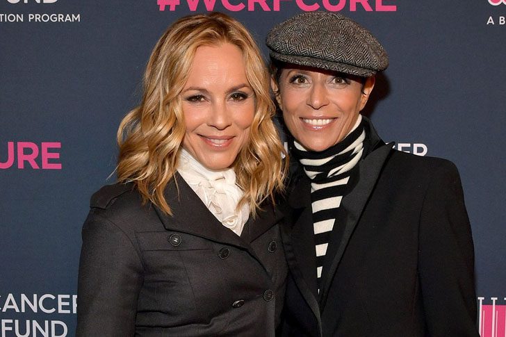 Maria Bello And Dominique Crenn